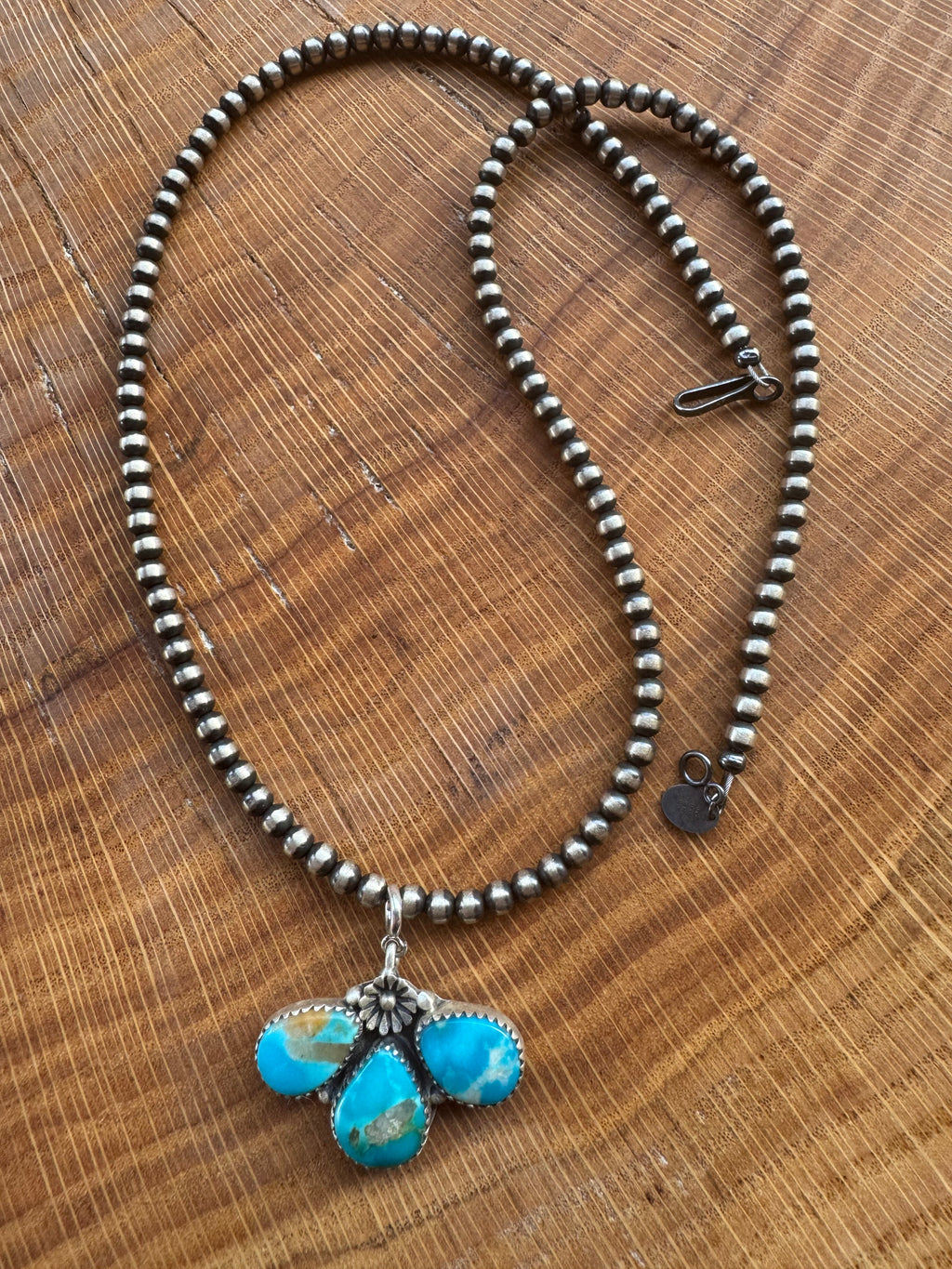 Turquoise Cluster Charm