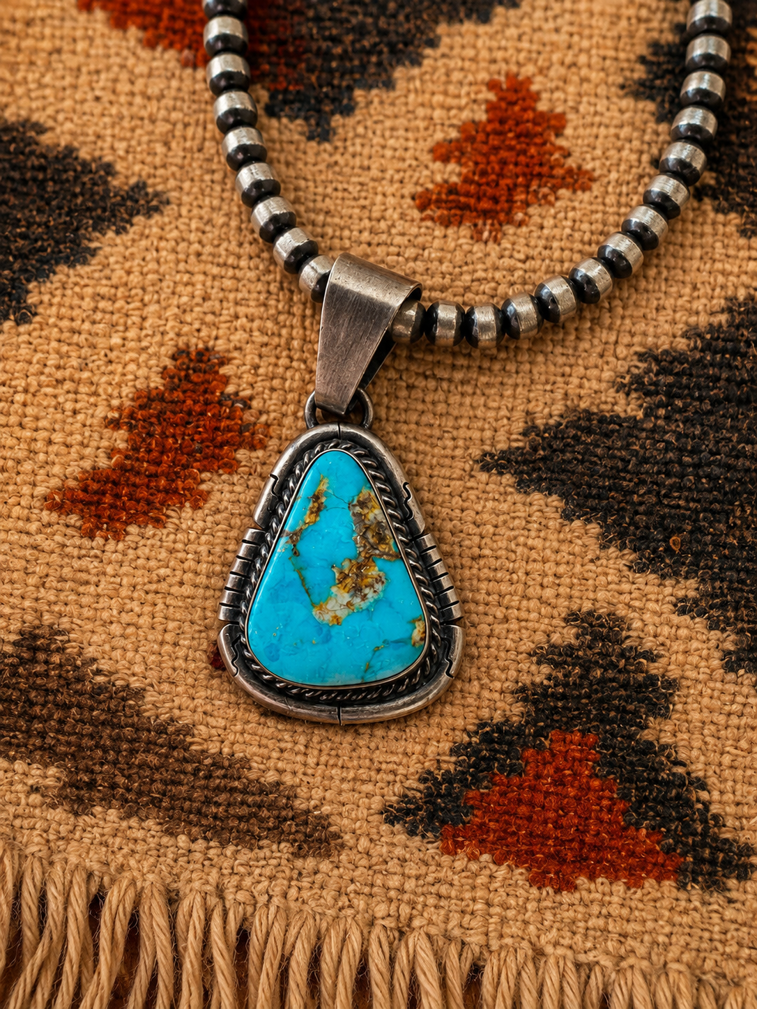 Kingman Turquoise Pendant