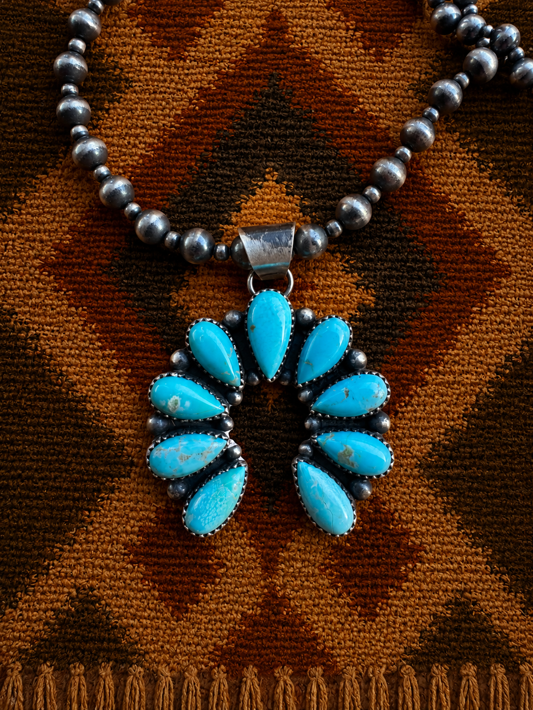 Tricia Smith 9 Stone Turquoise Naja